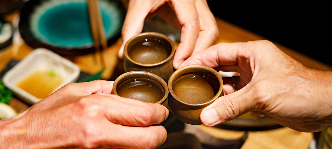 Sharing in the Ceremony of Sake with Nikhil Agarwal