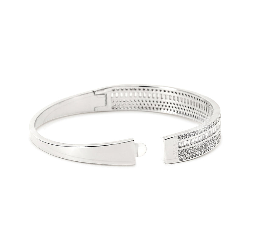 Stellarise Silver Bangle