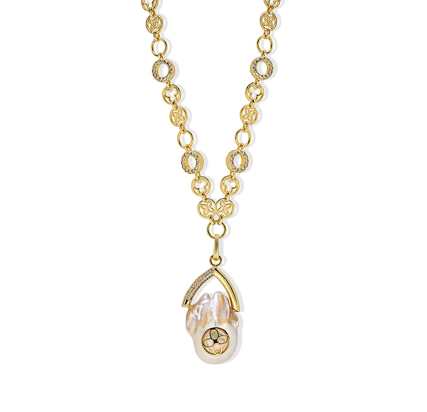 Charis Golden Necklace