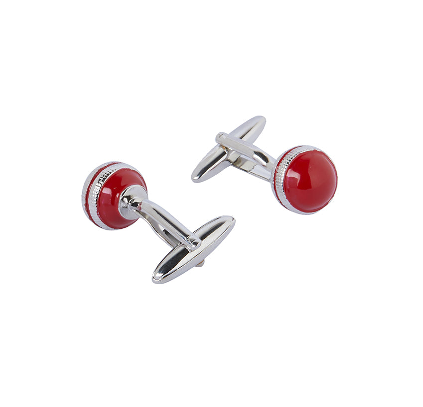 Red Ball Cufflink