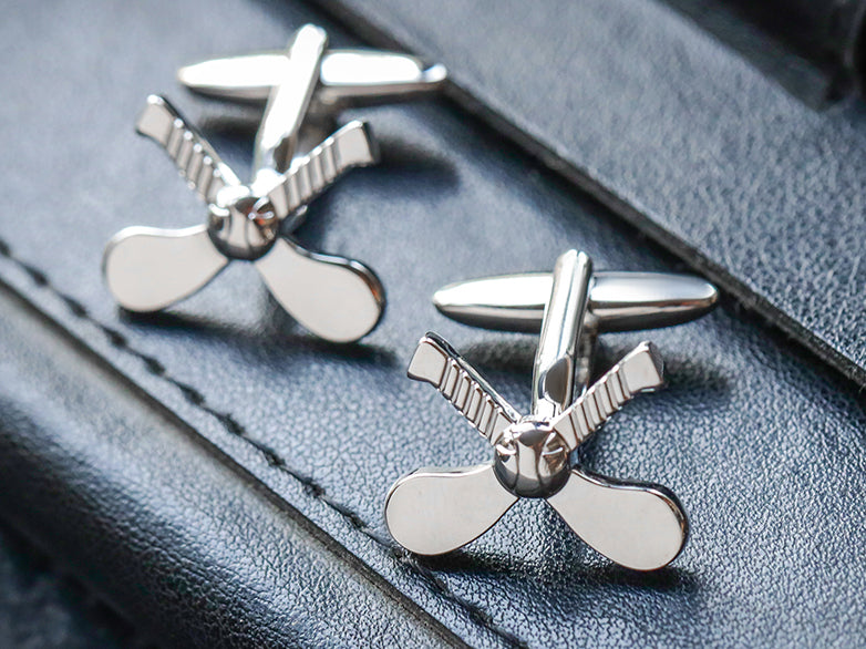 Slap Shot Cufflinks