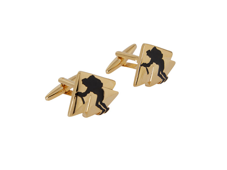 2 Pyramid Cufflink