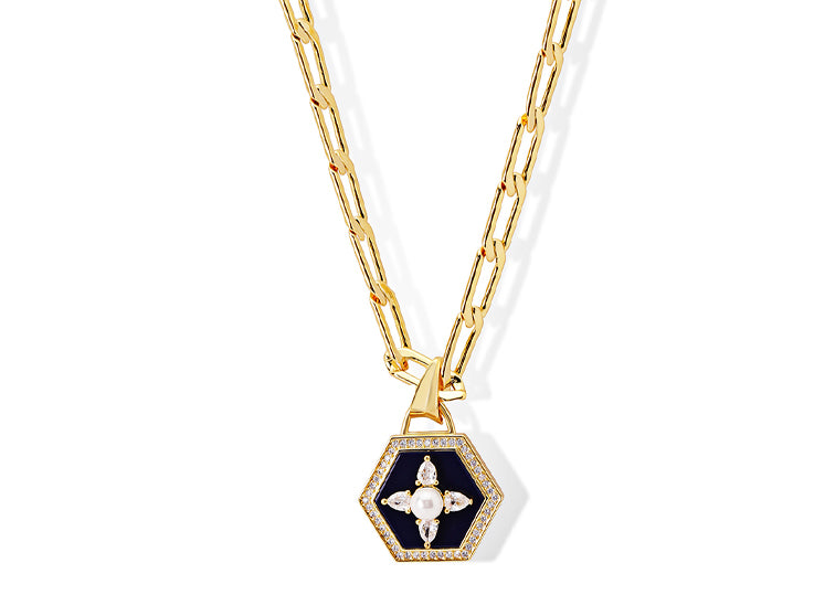 Sabine's Sigil Golden Necklace