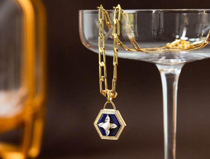 Sabine's Sigil Golden Necklace