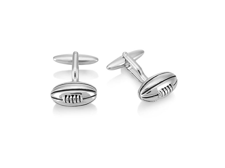 Rugby Ball Cufflink