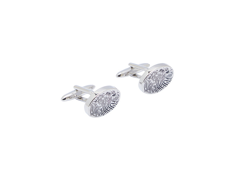 Finger Print Cufflink