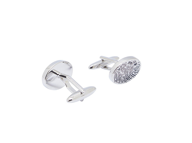 Finger Print Cufflink