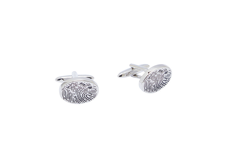 Finger Print Cufflink