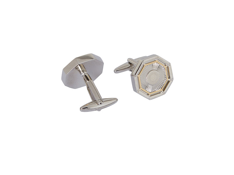 Octogan Cufflink