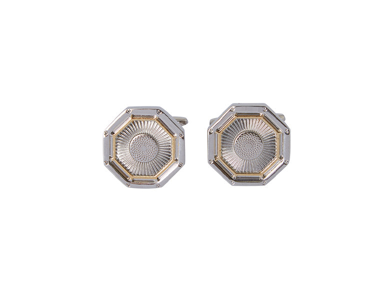 Octogan Cufflink