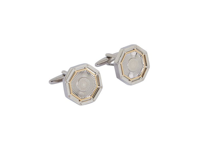 Octogan Cufflink
