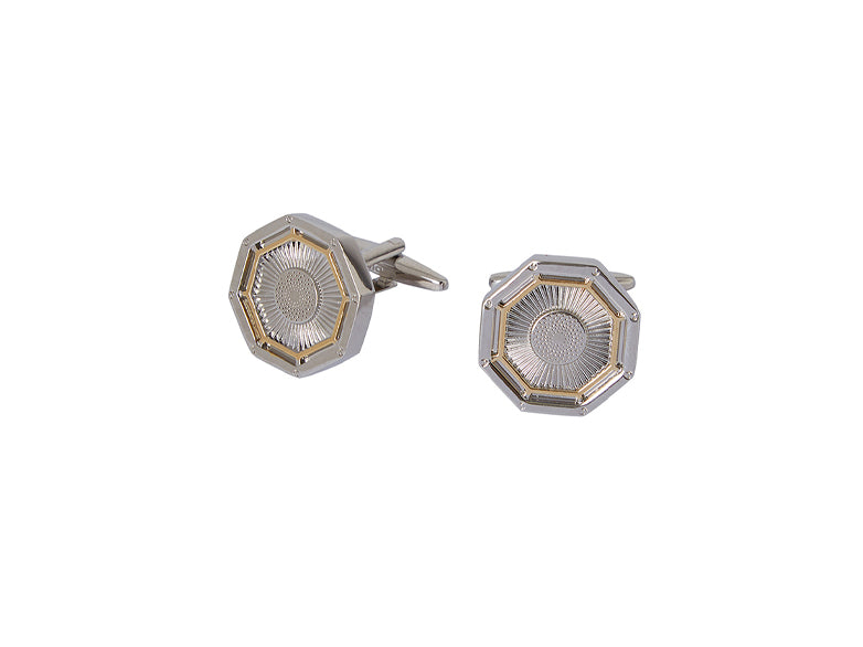 Octogan Cufflink