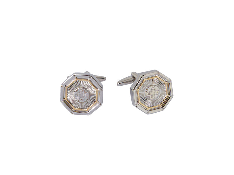 Octogan Cufflink
