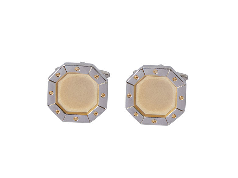 Bouton de manchette 8 points