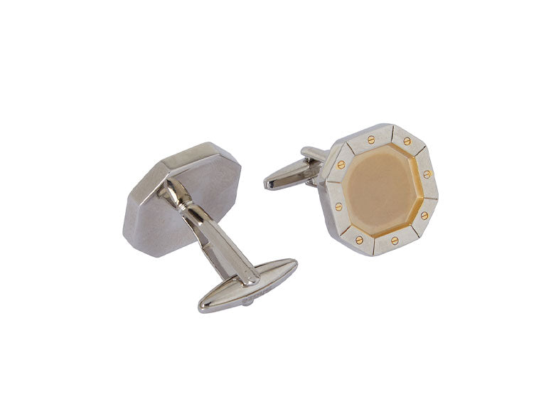 Bouton de manchette 8 points