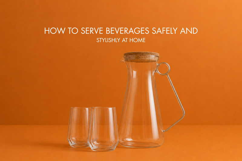 serving beverages safely and stylishly