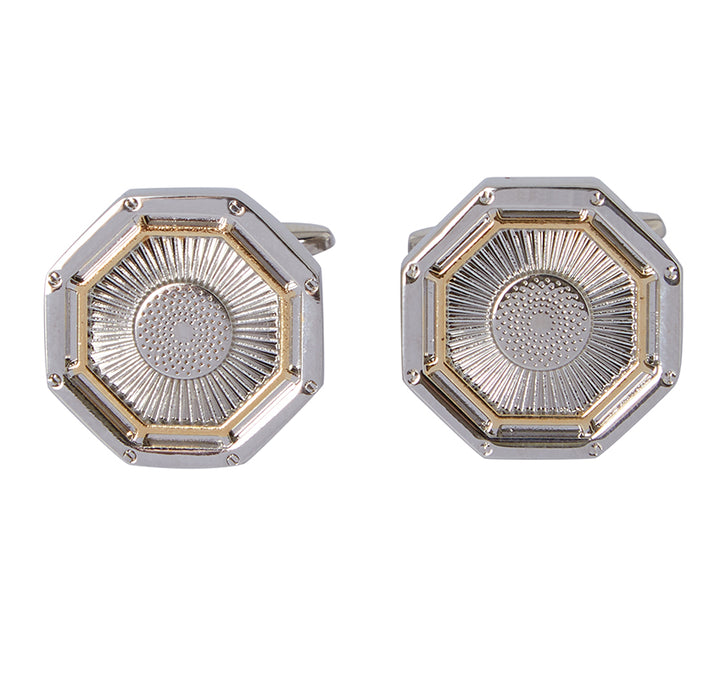 Octogan Cufflink