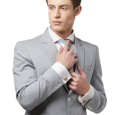 Rose Gold Metallic Cufflink