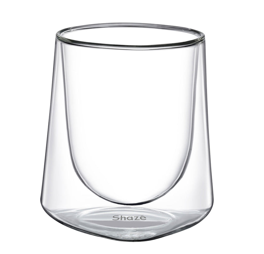 Dripper Double Walled Glasses - Set of 4