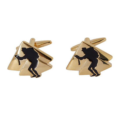 2 Pyramid Cufflink