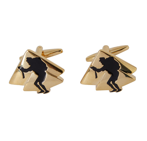 2 Pyramid Cufflink
