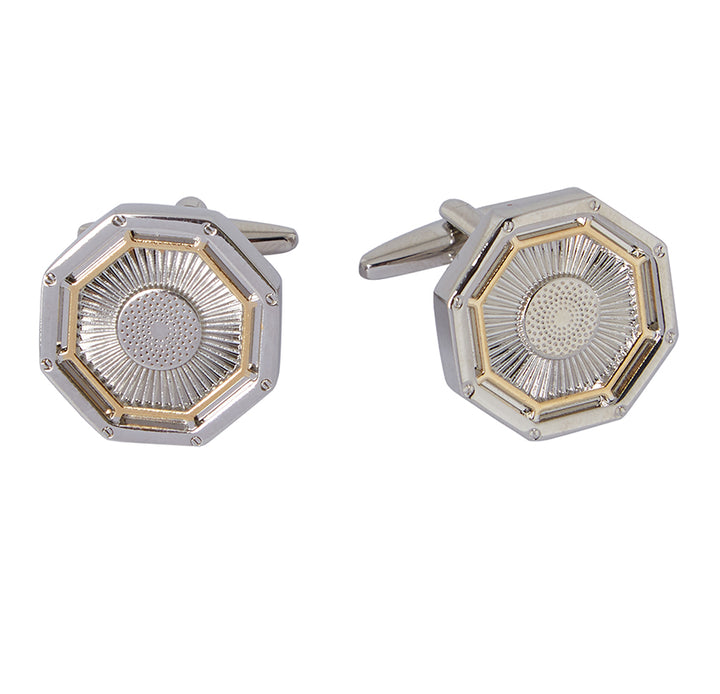 Octogan Cufflink
