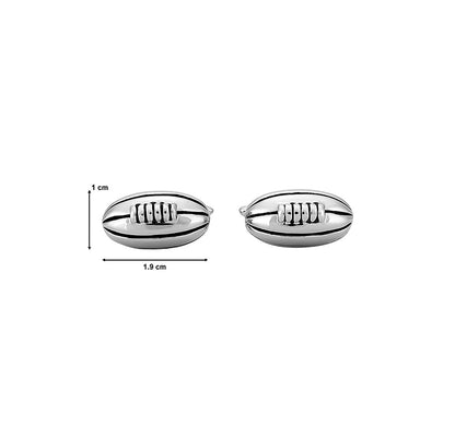 Rugby Ball Cufflink