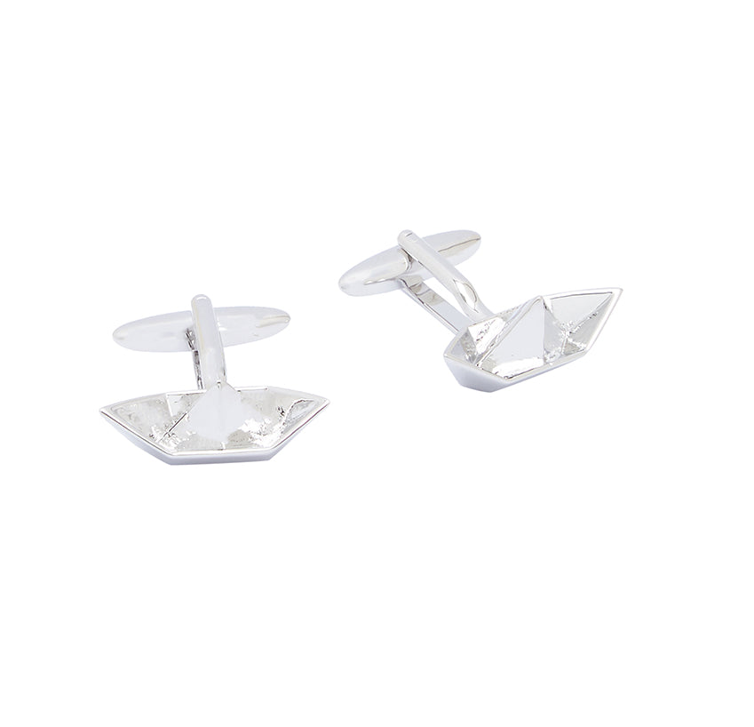 Paper Boat Cufflink