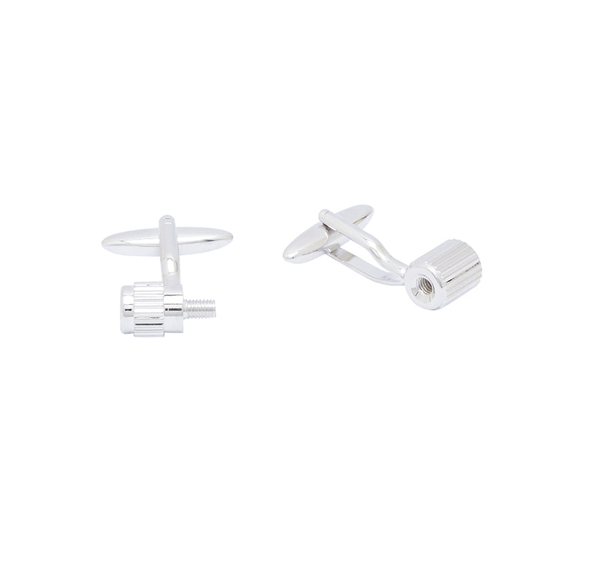 アクセサリー shuupen Screw Cufflinks – Industrial Rugged Brass Accessories – Shazé