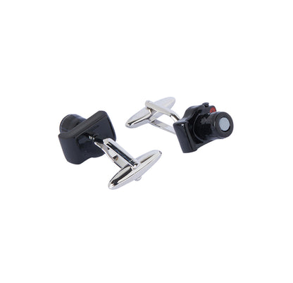 Black Camera Cufflink