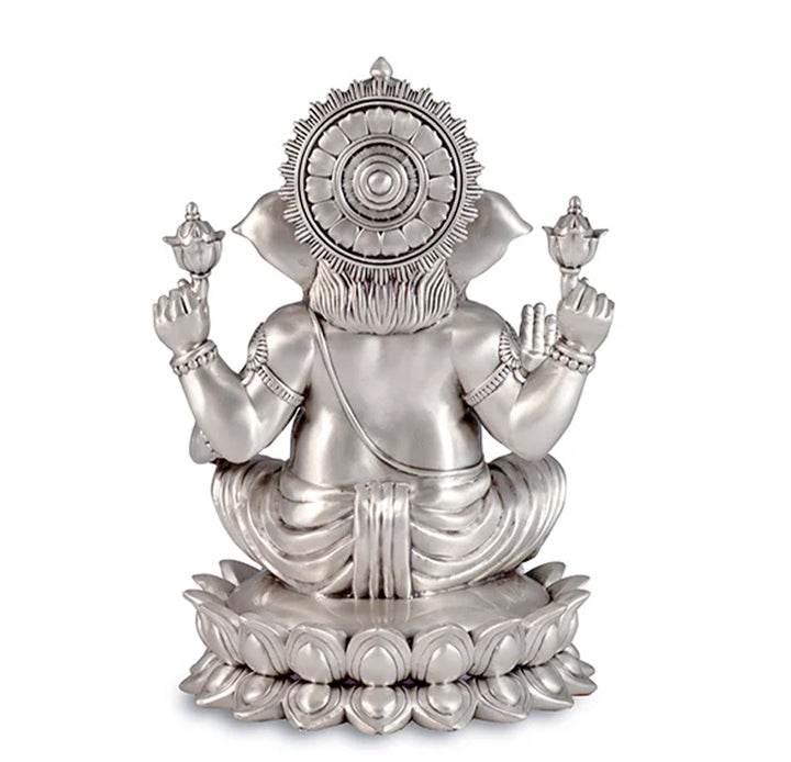 Lotus Ganesha- Satin