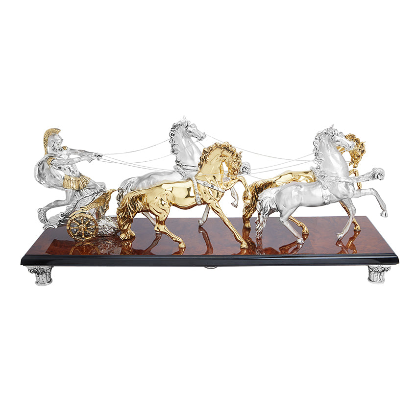彫刻・オブジェ Roman chariot Buy Shaze Roma Chariot | Horse Home décor | Big décor for Home