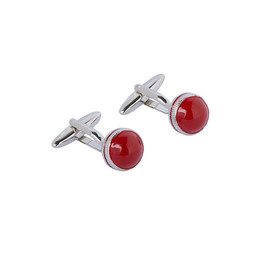 Red Ball Cufflink