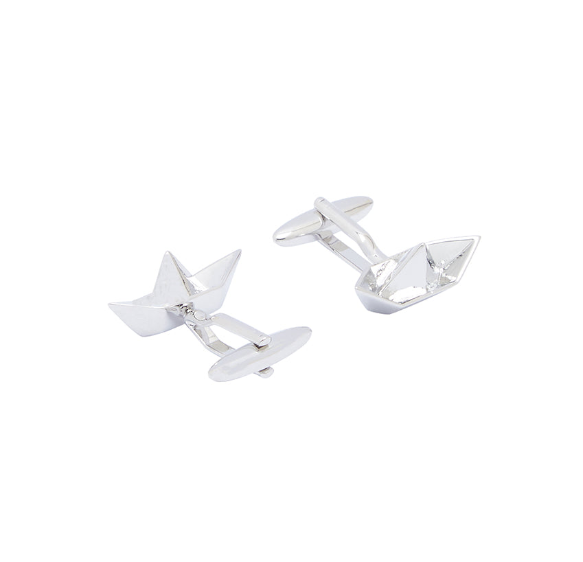 Paper Boat Cufflink