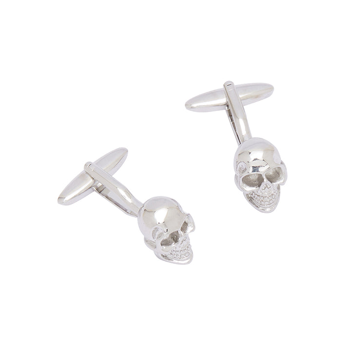 Silver Skull Cufflink