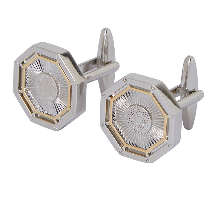 Octogan Cufflink
