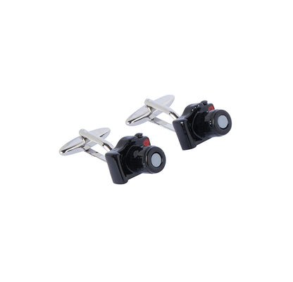 Black Camera Cufflink