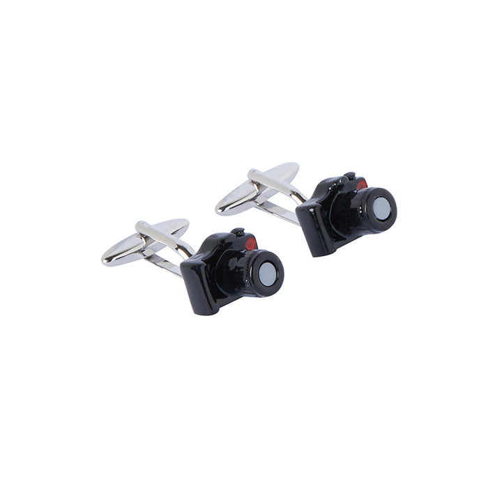 Black Camera Cufflink