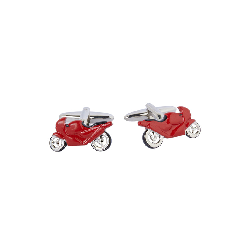 Red Bike Cufflink