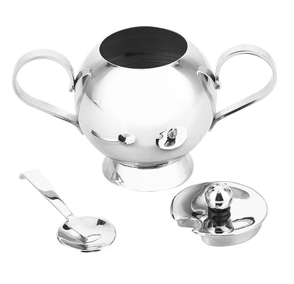 Sphere Sugar Bowl With Spoon