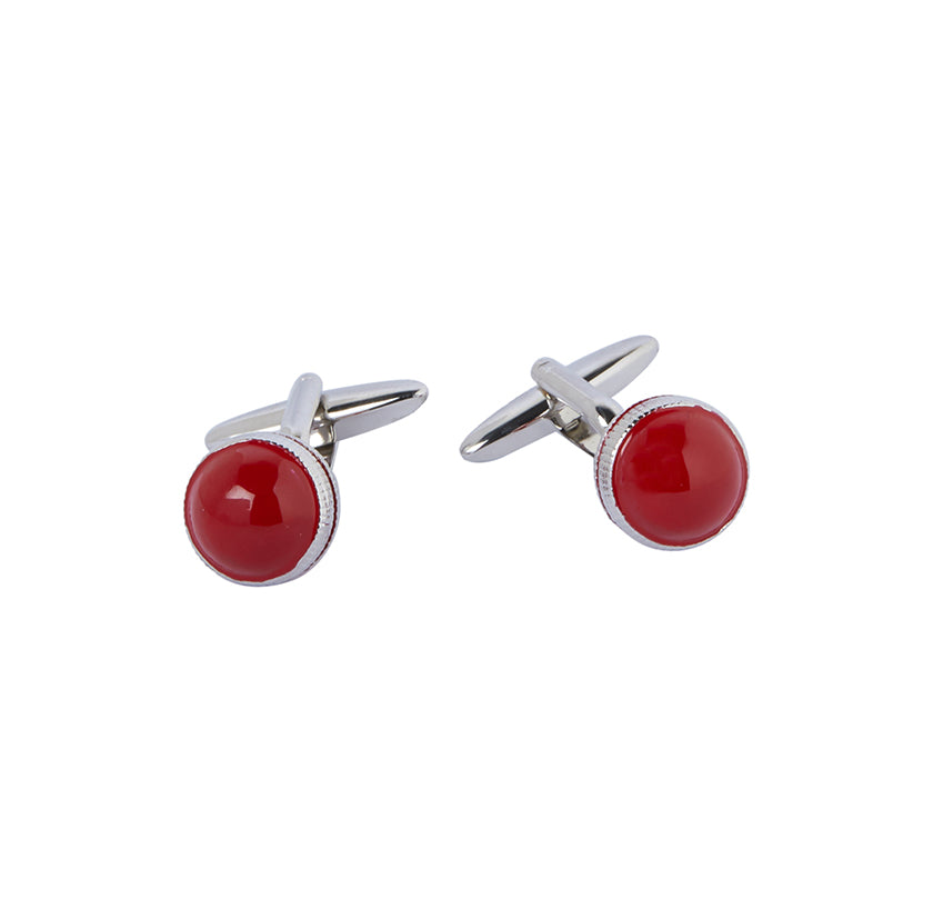 Red Ball Cufflink
