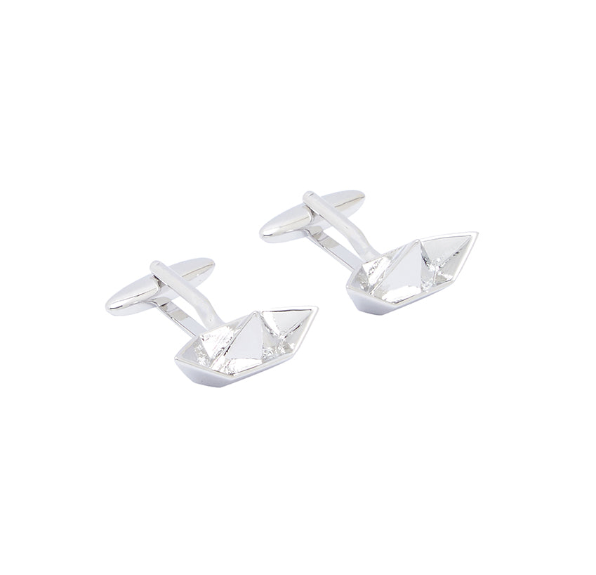 Paper Boat Cufflink