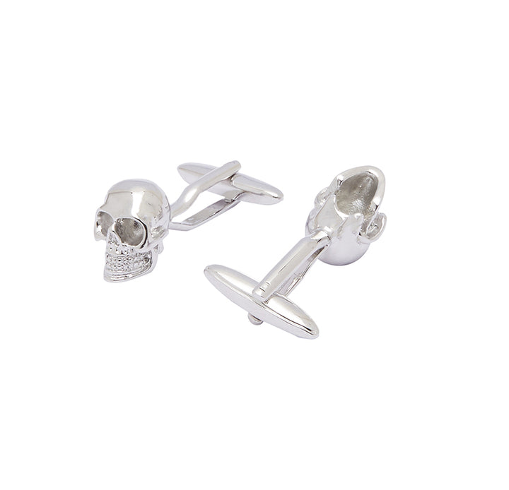 Silver Skull Cufflink