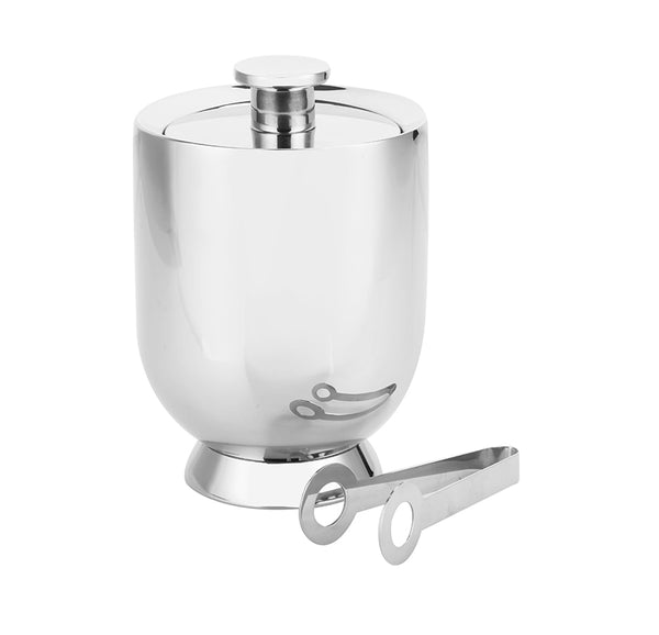 Trombone Ice Bucket With Tong