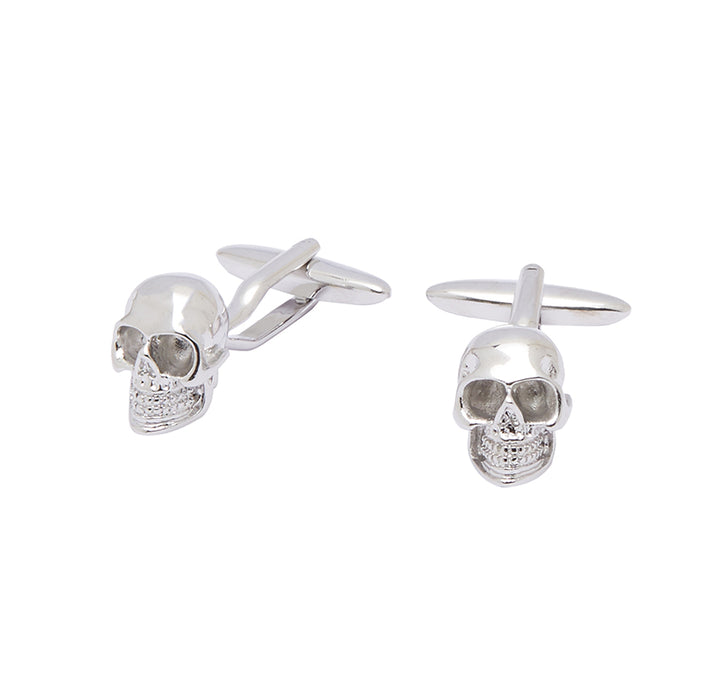 Silver Skull Cufflink