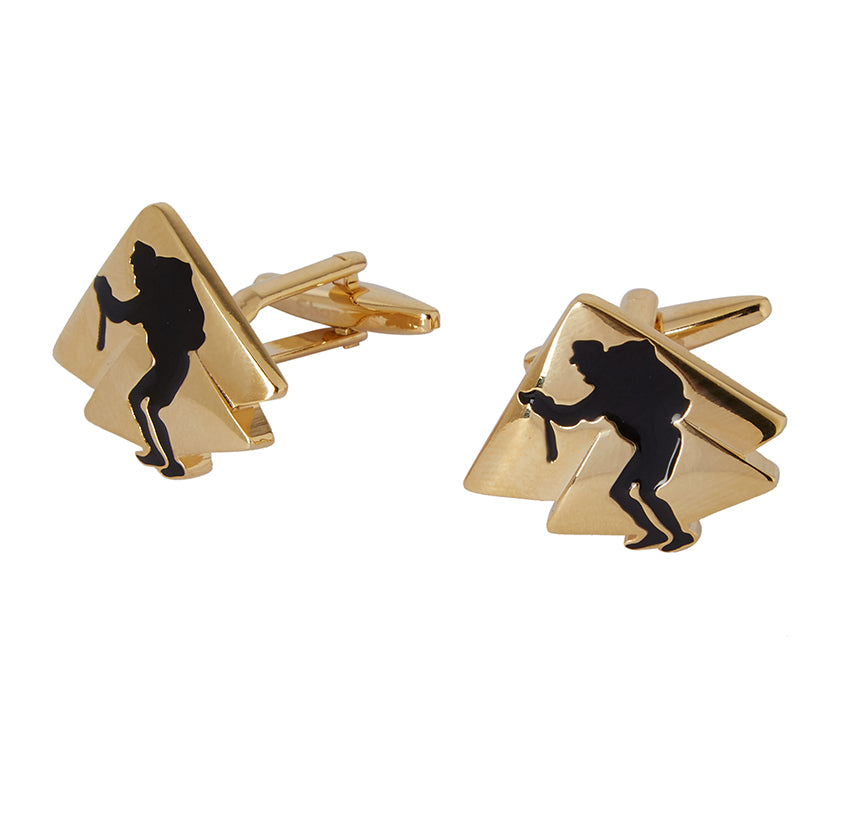 2 Pyramid Cufflink