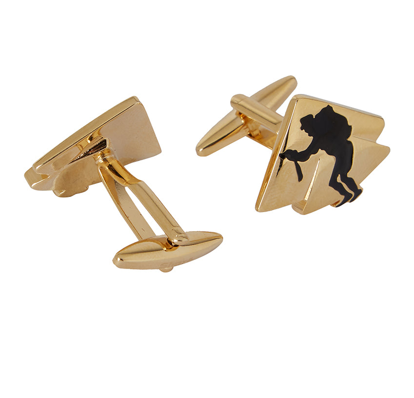2 Pyramid Cufflink