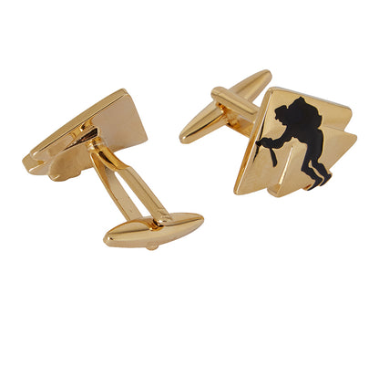 2 Pyramid Cufflink