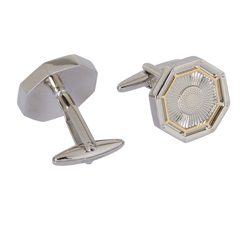 Octogan Cufflink