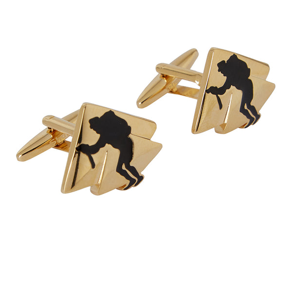 2 Pyramid Cufflink